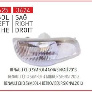 Renault Clio Symbol 4 Ayna Sinyali 2013